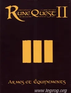 Runequest - Armes Et Equipements