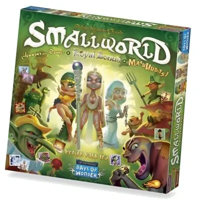 Small World - Honneur Aux Dames + Royal Bonus + Maauuudits ! Power Pack N°2