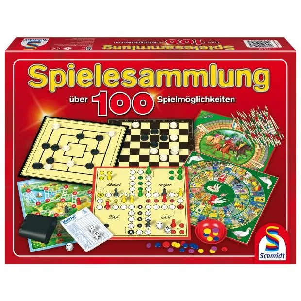 Spielesammlung - 100 Spielmöglichkeiten