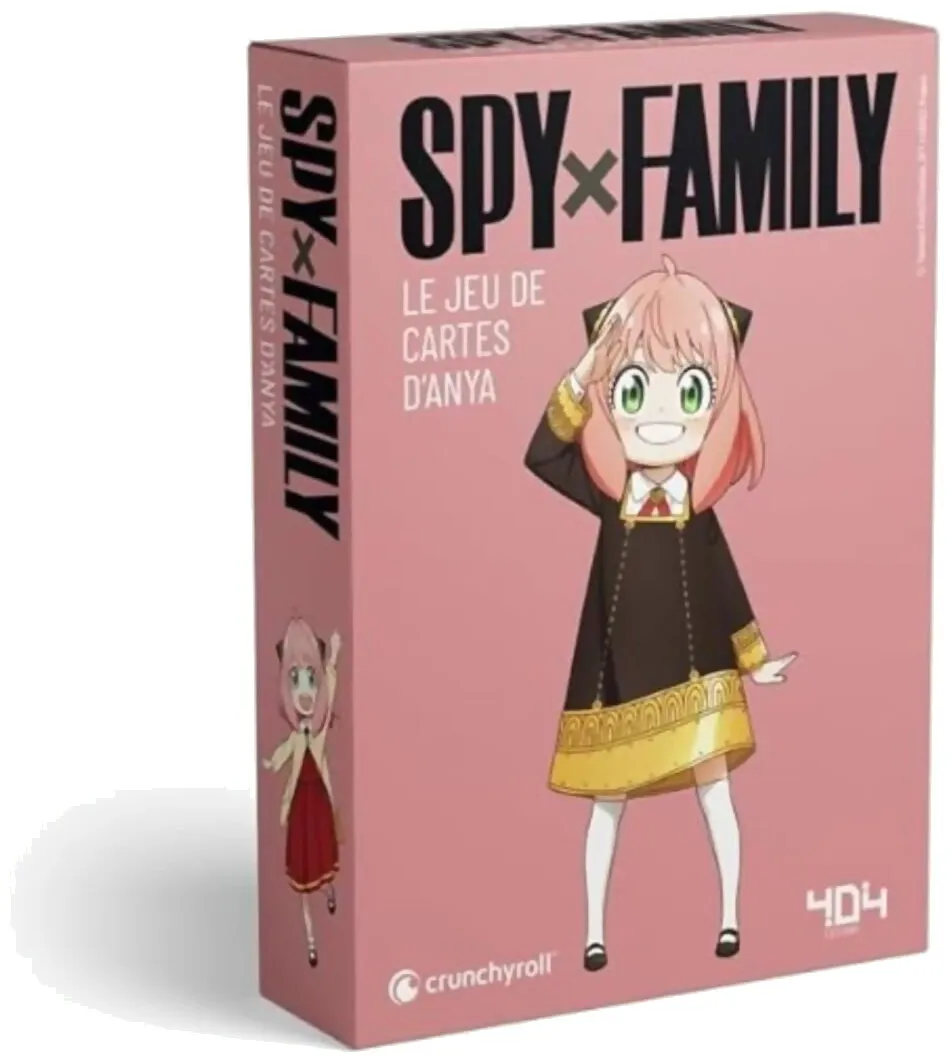 Spy X Family Le Jeu De Carte D'anya