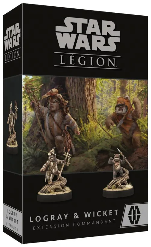 Star Wars Légion - Logray & Wicket Collectif De L'ombre - Extension Commandant