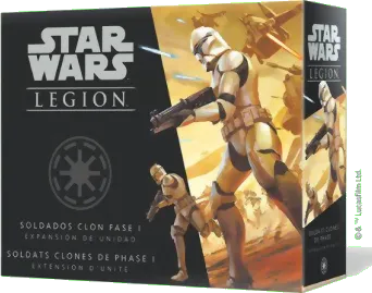 Star Wars Légion - Soldats Clones De Phase 1 Empire - Extension D'unité