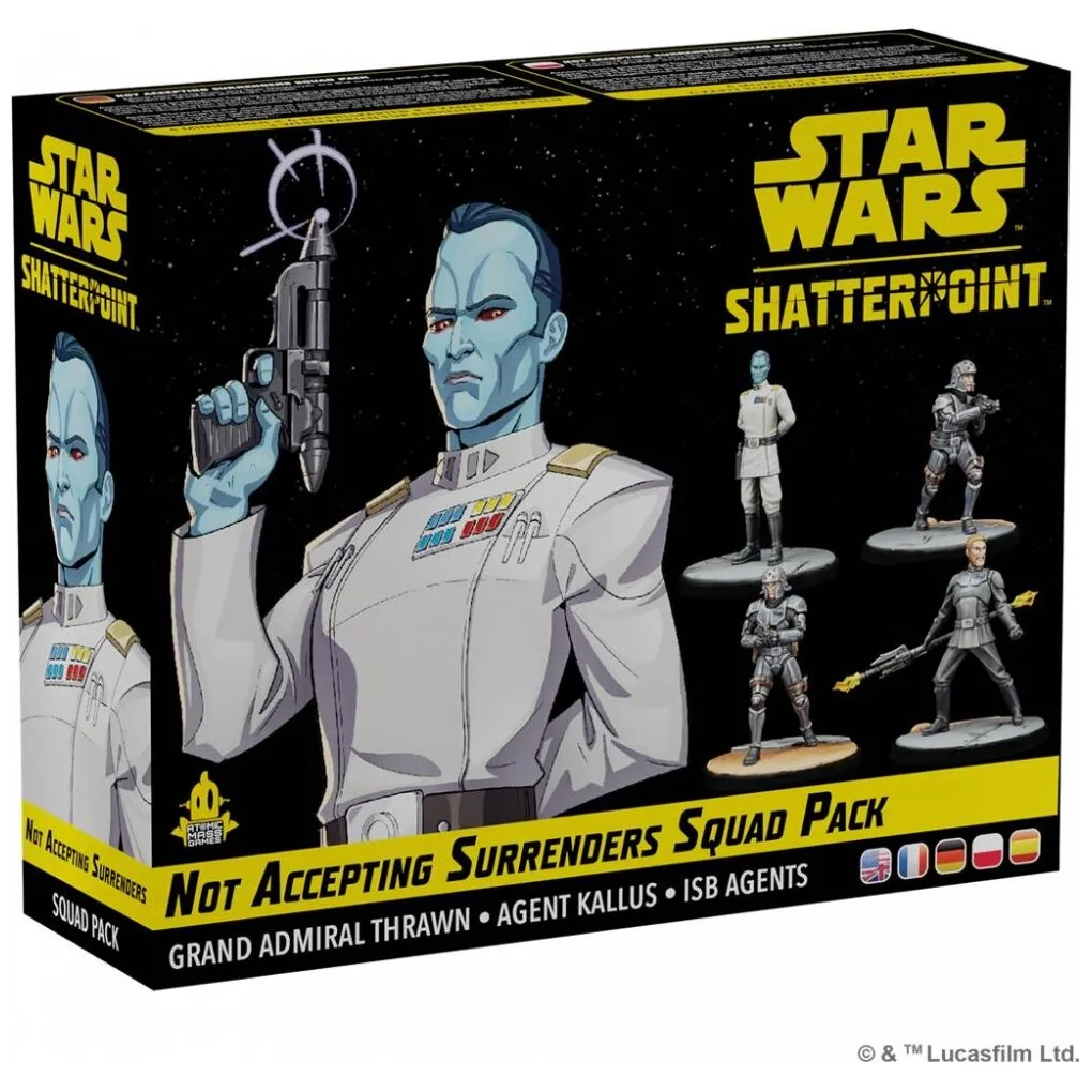 Star Wars Shatterpoint - Not Accepting Surrenders Pack D'escouade