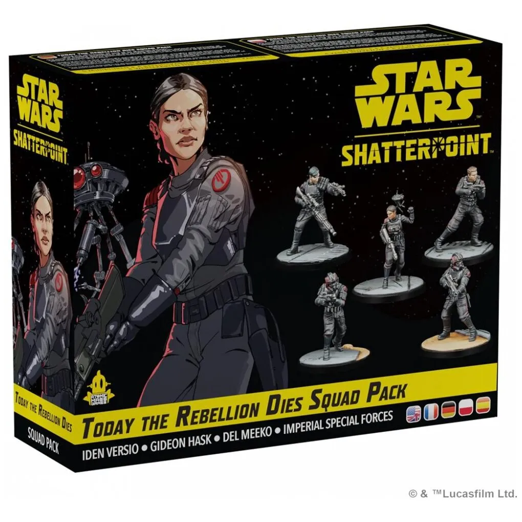 Star Wars Shatterpoint - Today The Rebellion Dies Pack D'escouade