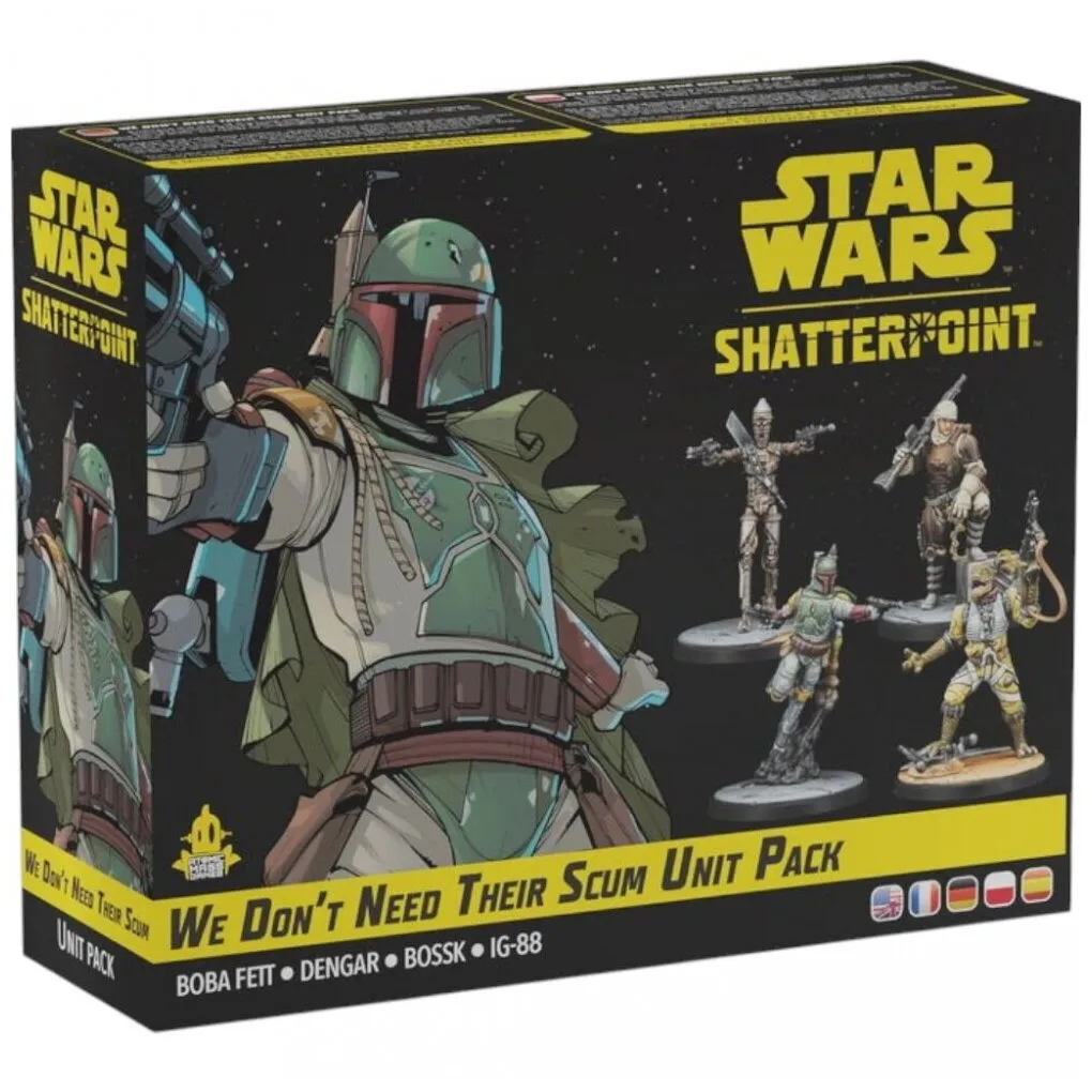 Star Wars Shatterpoint - We Don't Need Their Scum Pack D'escouade