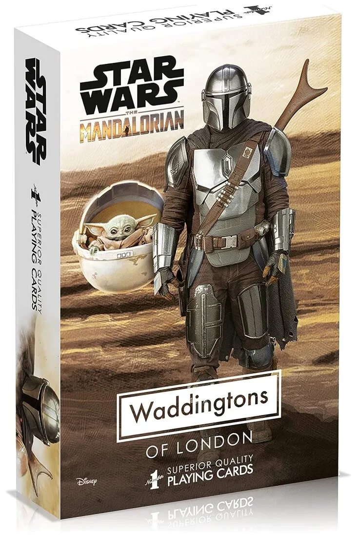 Star Wars - The Mandalorian Jeu De 54 Cartes