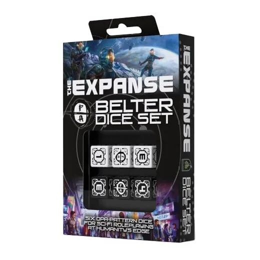 The Expanse - Belter Dice Set