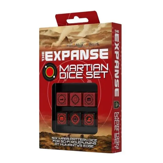 The Expanse - Martian Dice Set