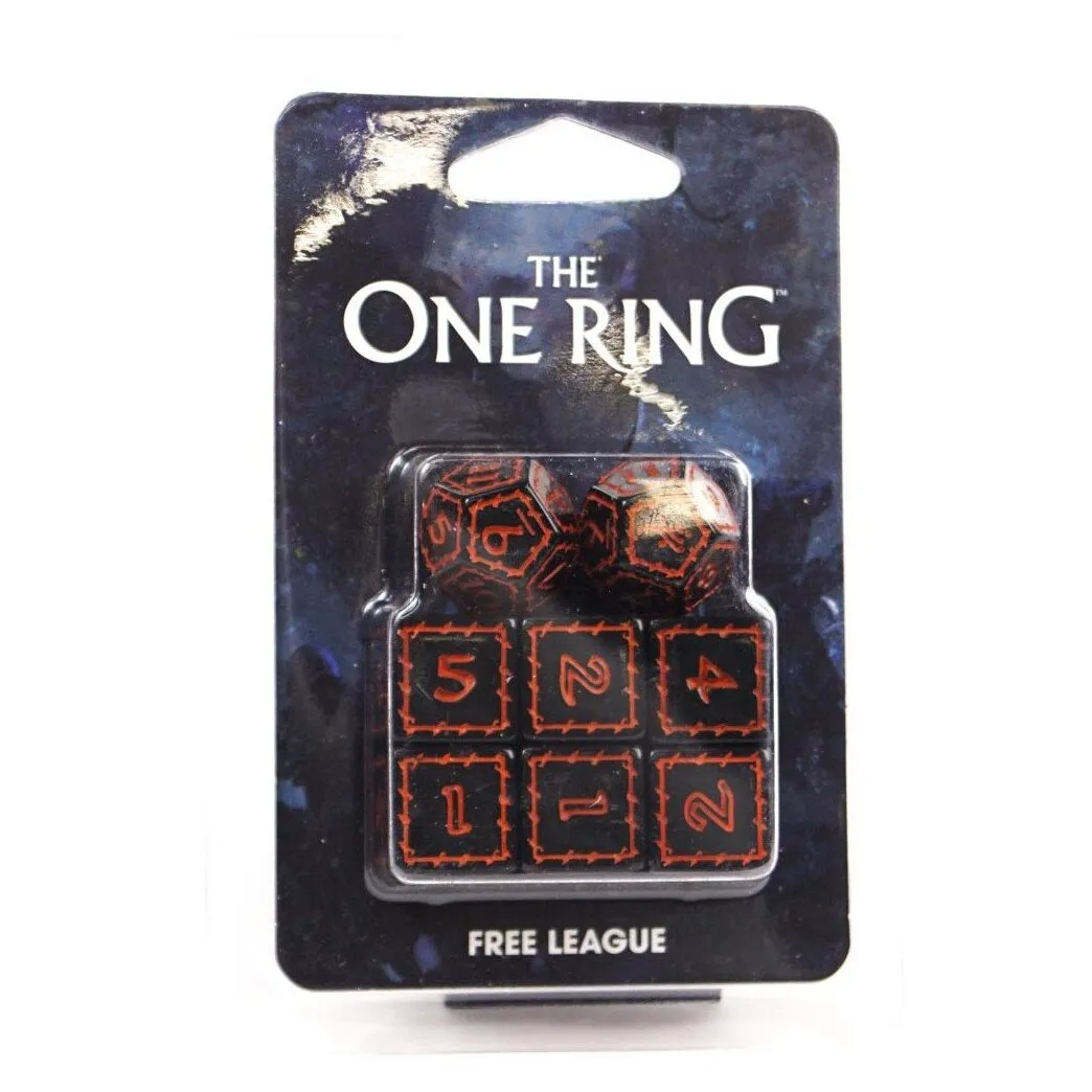 The One Ring - Black Dice Set