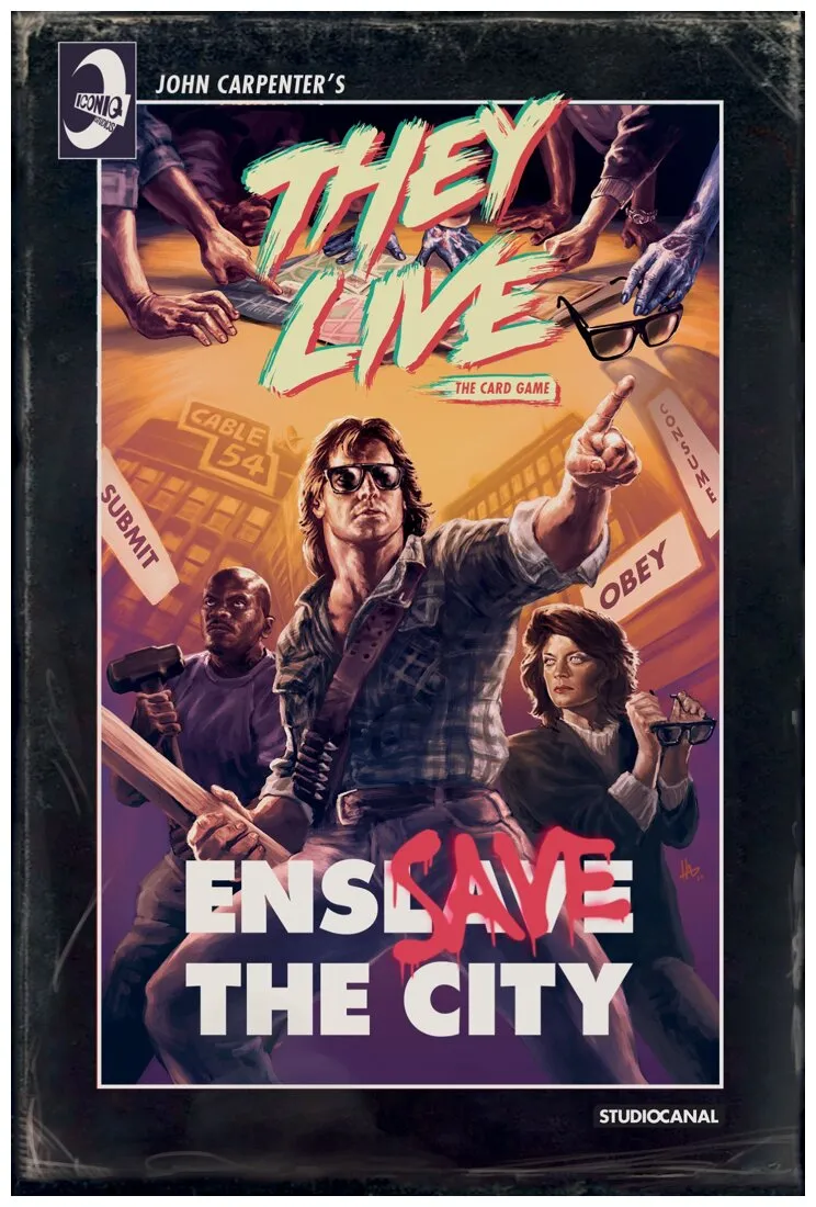 They Live - Save The City/enslave The City The Card Game