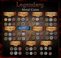 Image de Legendary Metal Coins for Gaming