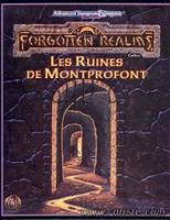 Image de Advanced Dungeons & Dragons - 2ème Edition VF - Les ruines de Montprofond