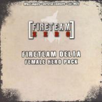 Image de Fireteam Zero : Fireteam Delta Female Hero Pack