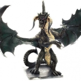 Image de Dungeons & Dragons: Miniatures Game - Gargantuan black dragon