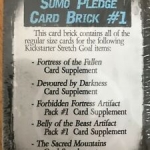 Image de Forbidden fortress - sumo pledge card brick 1