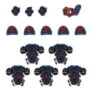 Image de Warhammer 40.000 - Crimson Fist Assault Squad Upgrade Pack