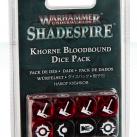 Image de Warhammer Underworlds : Shadespire. Pack de dés pour Khorne