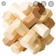 Image de Bamboo puzzle - IQ-test