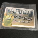 Image de Affinity - Goodies 0/7 - Carte Blanche