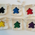 Image de Carcassonne - Sachet De Rangement Meeples