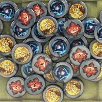 Image de Fireball Island - Pions Plastiques