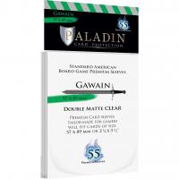 Image de Sleeves Paladin - Gawain - Standar American - Double Matte Clear