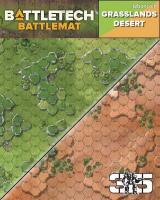 Image de Battletech: Battlemat - Desert/grasslands A