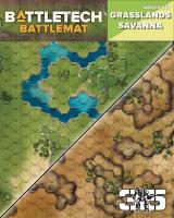 Image de Battletech: Battlemat - Savannah/grasslands D