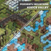 Image de Battletech: Battlemat - Pozoristu Mountains/kozice Valley (battles Of Tukayyid)