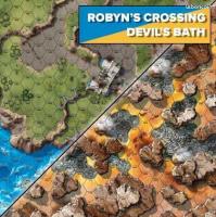 Image de Battletech: Battlemat - Robyn's Crossing/devil's Bath (battles Of Tukayyid)