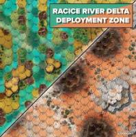 Image de Battletech: Battlemat - Racice River Delta/deployment Zone (battles Of Tukayyid)