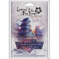 Image de La légende des cinq anneaux - le jeu de cartes - Winter Court 2018 World Championship Deck