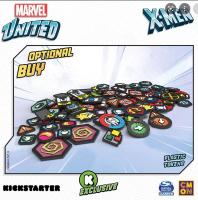 Image de Marvel United Xmen Plastic Tokens