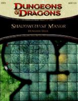 Image de Dungeons & Dragons - 4th Edition - Dungeon Tiles Dn3 Shadowghast Manor