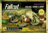 Image de Fallout Wasteland Warfare - Raiders - Ack Ack, Sinjin & Avery