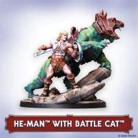 Image de Masters Of The Universe: Battleground - He-man With Battle Cat Promo Miniature