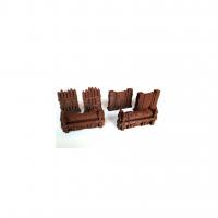 Image de Catapult Feud - Set Of 6 Brown Barricades