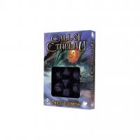 Image de Call Of Cthulhu - 7th Edition - Set De 7 Dés - Noir / Violet