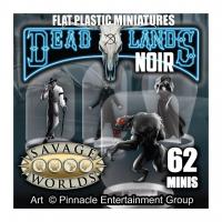 Image de Deadlands Noir Action Decks - Flat Plastic Miniatures: Deadlands Noir