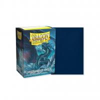 Image de Protège-cartes / Sleeves - 100 Dragon Shield Matte : Midnight Blue