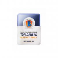 Image de Protège-cartes / Sleeves - Beckett Shield - Pack De 25 Toploader 55pt