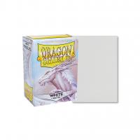 Image de Protège-cartes / Sleeves - Dragon Shield - 100 Standard Sleeves Matte Couleur Blanc