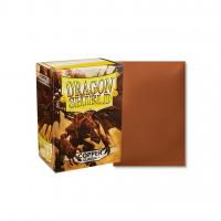 Image de Protège-cartes / Sleeves - Dragon Shield - Standard 100 Sleeves : Couleur Copper