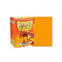 Image de Protège-cartes / Sleeves - Dragon Shield - 100 Standard Sleeves Matte Couleur Orange