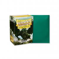 Image de Protège-cartes / Sleeves - Dragon Shield - Standard 100 Sleeves : Couleur Green