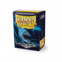 Image de Protège-cartes / Sleeves - 100 Dragon Shield Matte Night Blue