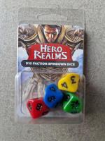 Image de Hero Realms - D10 Faction Spindown Dice - Set De 4 Dés