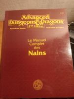 Image de Advanced Dungeons & Dragons - 2ème Edition Vf - Le Manuel Complet Des Nains