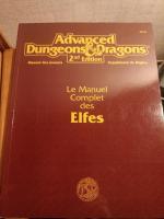 Image de Advanced Dungeons & Dragons - 2ème Edition Vf - Le Manuel Complet Des Elfes