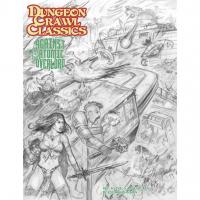 Image de Dungeon Crawl Classics Role Playing Game (dccrpg) - Against The Atomic Overlord Sketch Cover